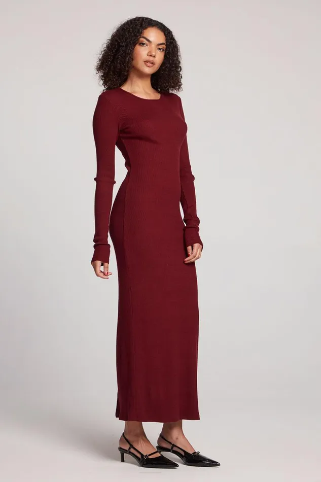 Womens Loungewear Chaser Brand Luna Fig Maxi Dress