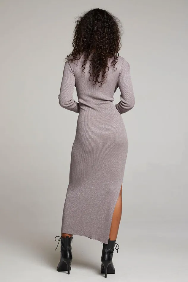 Womens Loungewear Chaser Brand Taxi Foggy City Midi Dress