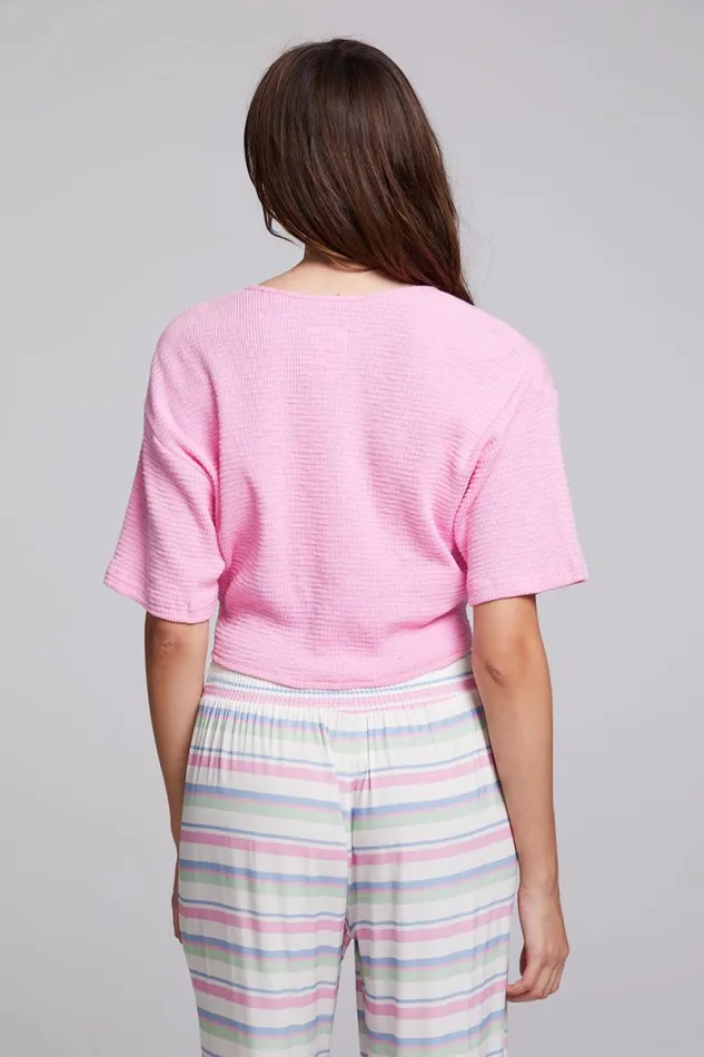 Womens Tops Chaser Brand Bria Rosewater Tee