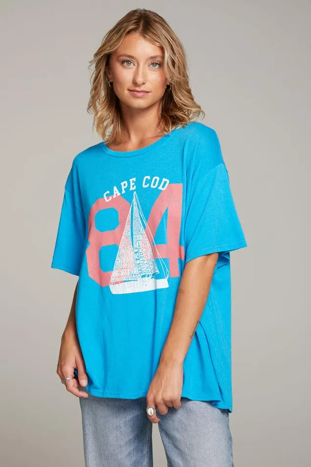 Womens Tops Chaser Brand Cape Cod Tee