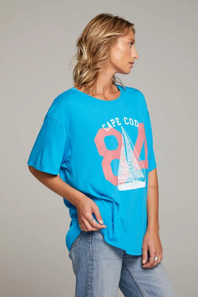 Womens Tops Chaser Brand Cape Cod Tee