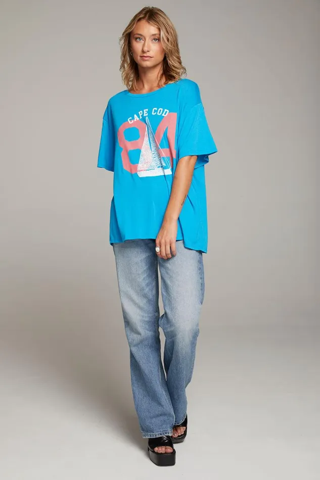 Womens Tops Chaser Brand Cape Cod Tee