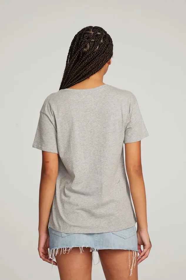 Womens Tops Chaser Brand Everyday Essential V Neck Tee