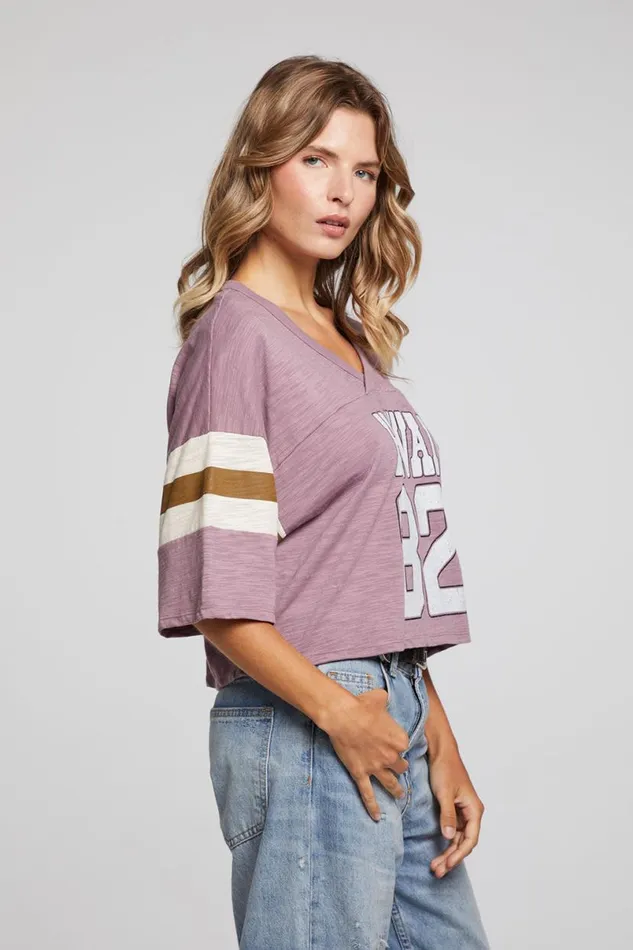 Womens Tops Chaser Brand Hawaii 82 Tee