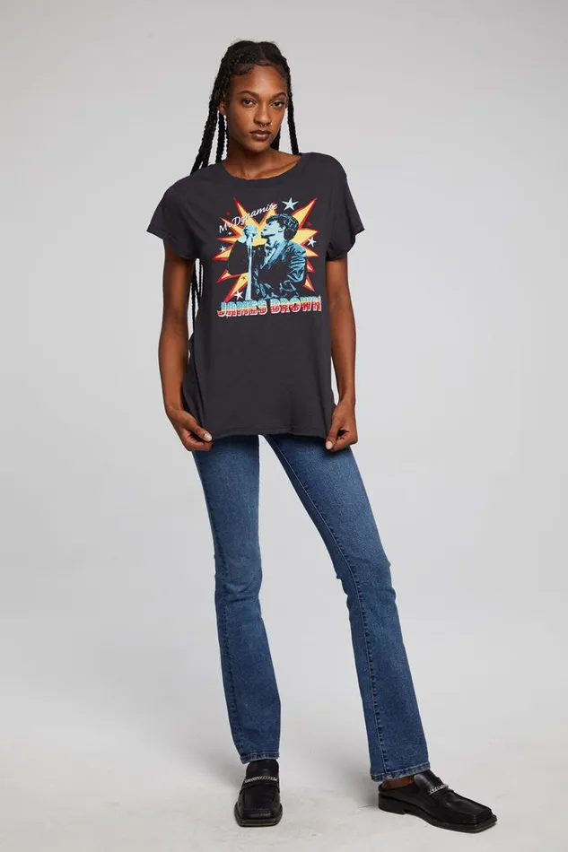 Womens Tops Chaser Brand James Brown Mr Dynamite Tee