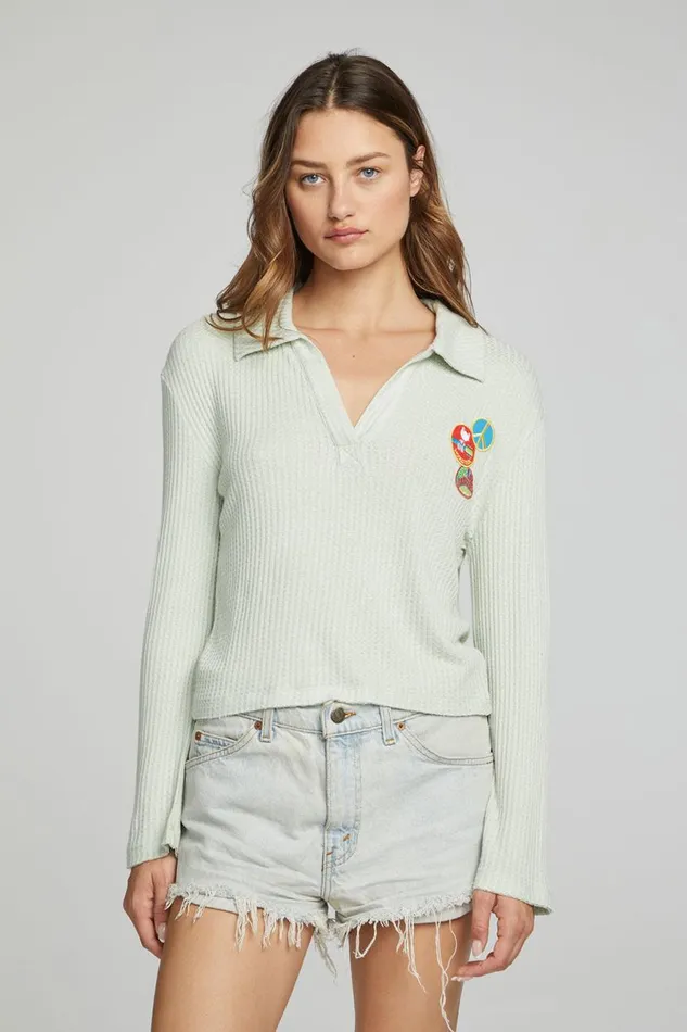 Womens Tops Chaser Brand Woodstock 8211 Patches