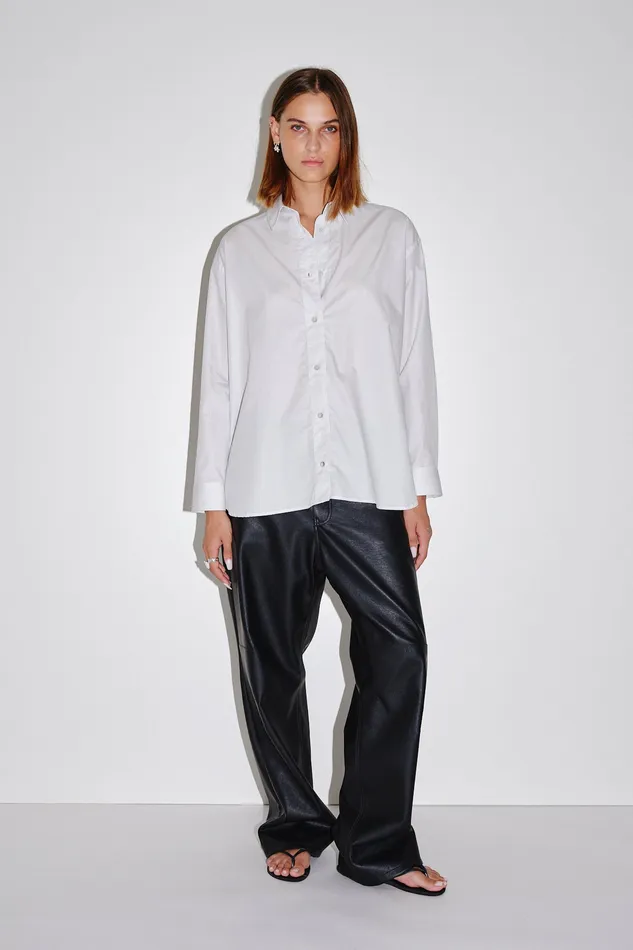 Wonhundred Shirts and Blouses Women Zara Stripe 8211 Black stripe