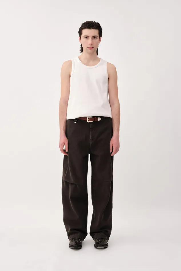 Wonhundred Trousers Men Conrad Overdye Black Live