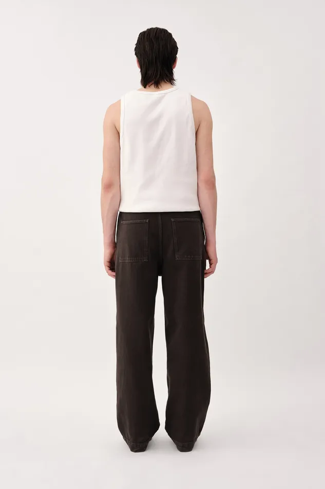 Wonhundred Trousers Men Conrad Overdye Black Live