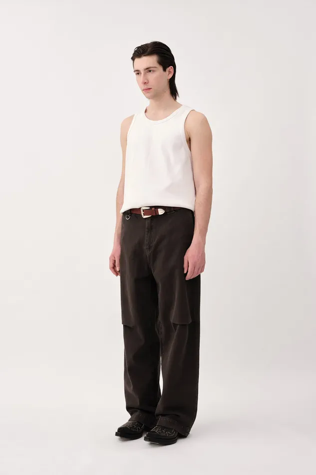 Wonhundred Trousers Men Conrad Overdye Black Live