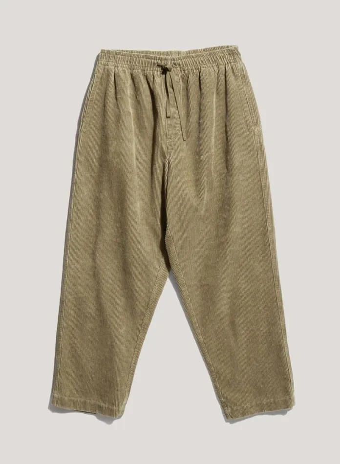 YMC Alva Corduroy Skate Trouser Olive Mens Trousers