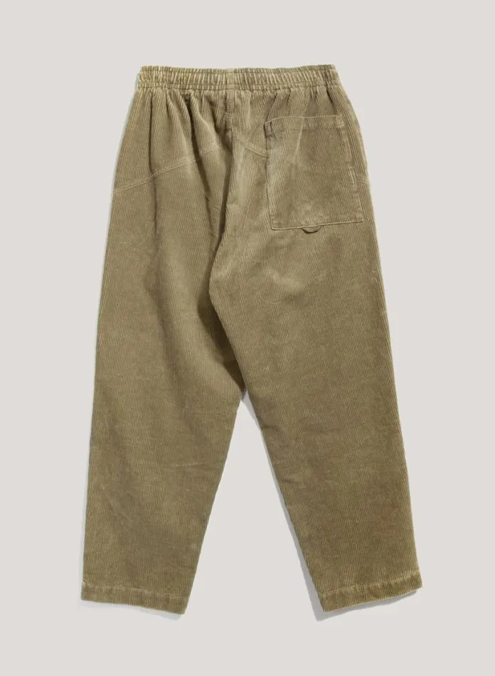 YMC Alva Corduroy Skate Trouser Olive Mens Trousers