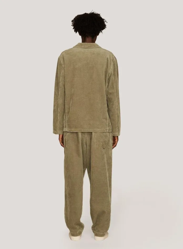 YMC Alva Corduroy Skate Trouser Olive Mens Trousers