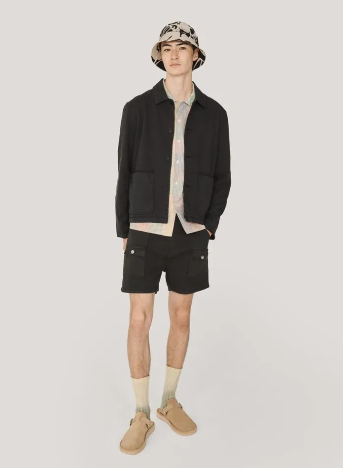 YMC Bush Short Black Mens Shorts