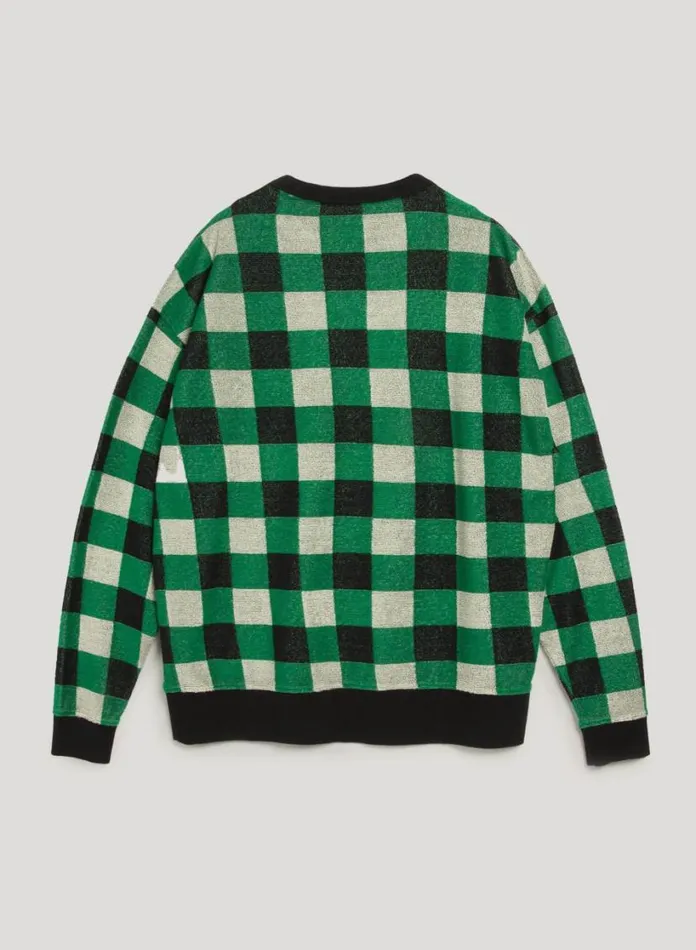 YMC Daisy Age Sweatshirt Black Multi Mens Sweatshirts