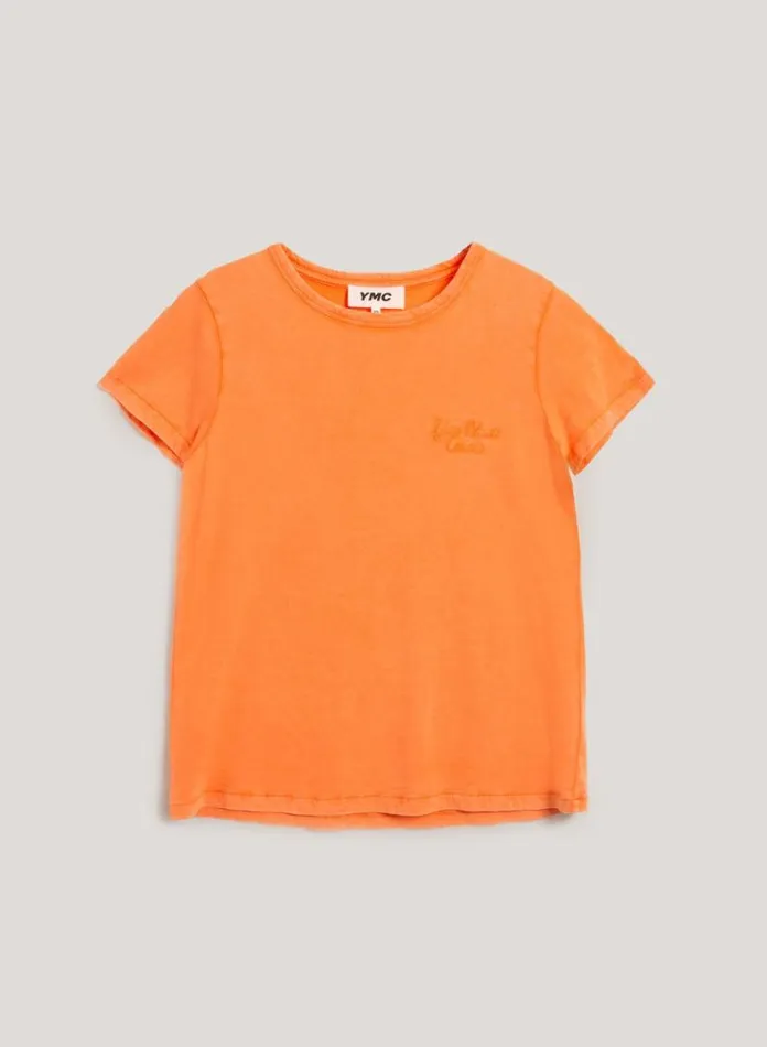YMC Day T Shirt Orange Womens TShirts