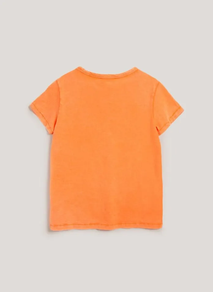 YMC Day T Shirt Orange Womens TShirts