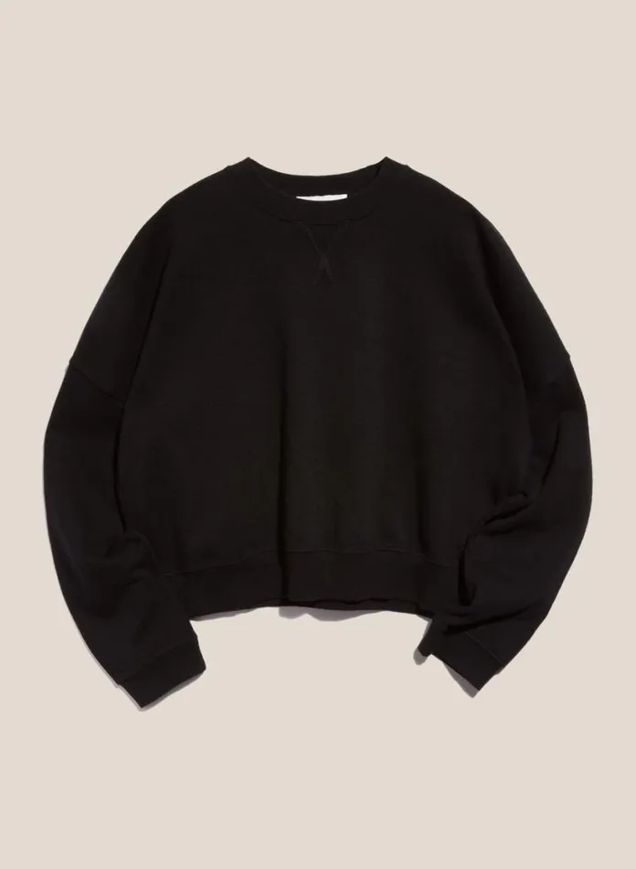 YMC Earth Almost Grown Sweatshirt Black Womens Earth