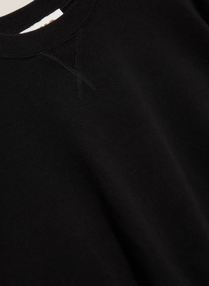YMC Earth Almost Grown Sweatshirt Black Womens Earth