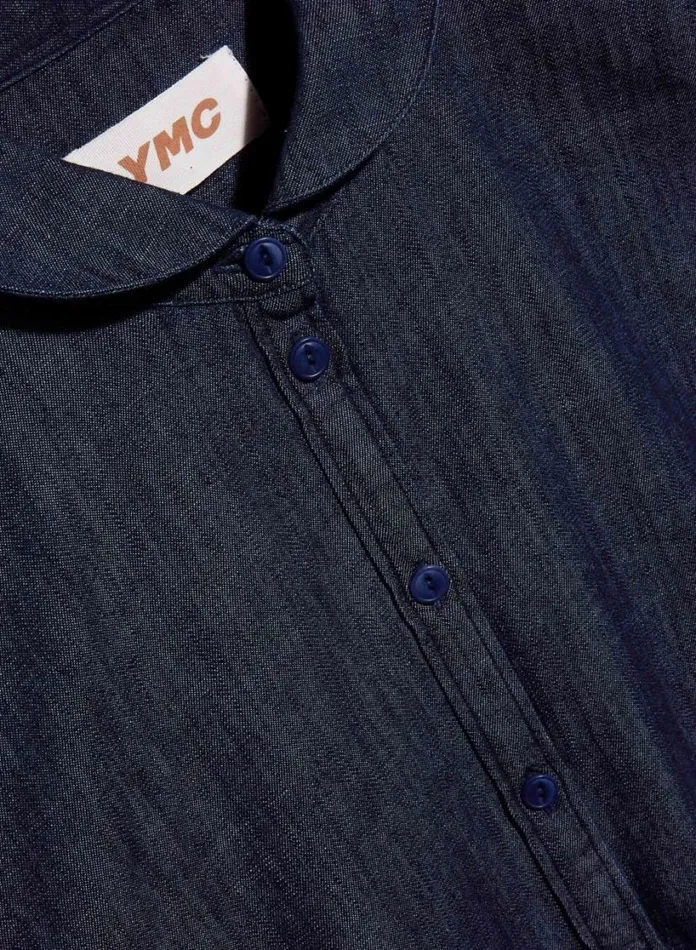 YMC Earth Marianne Denim Shirt Dark Indigo Womens Earth