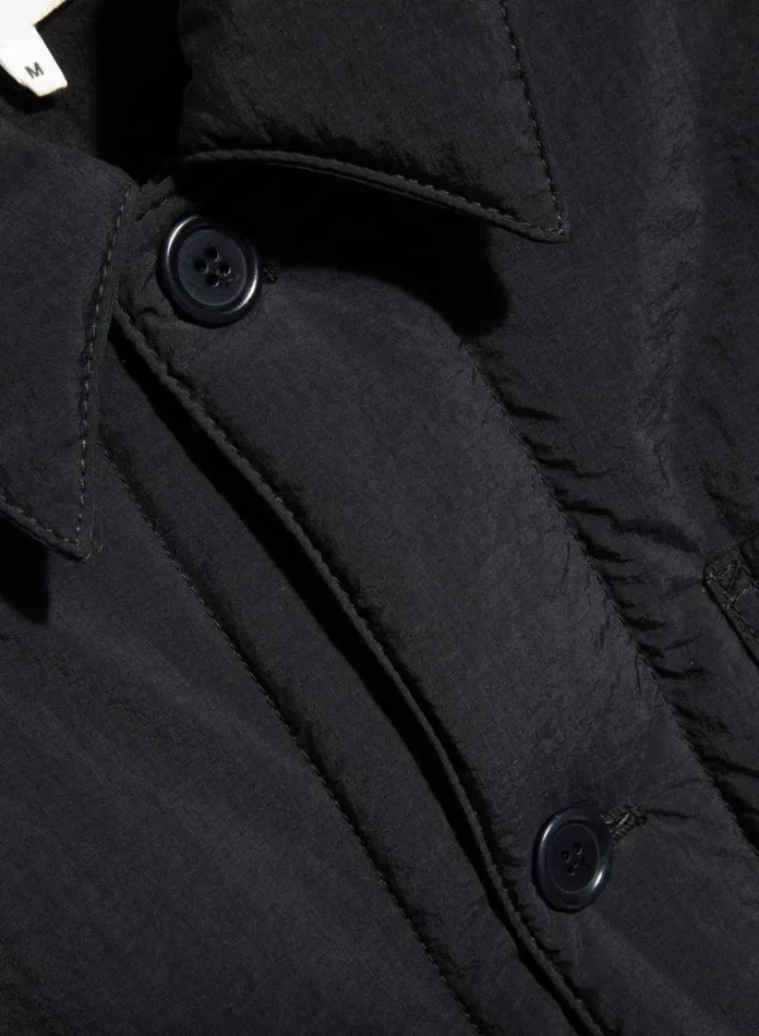 YMC Labour Chore Ripstop Jacket Black Mens Outerwear