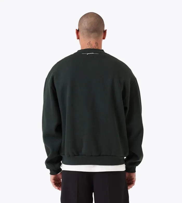 Zanerobe Hoodies and Sweaters Men Box Crew Forest
