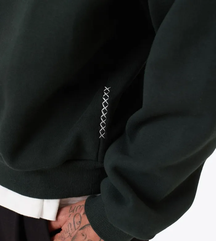 Zanerobe Hoodies and Sweaters Men Box Crew Forest