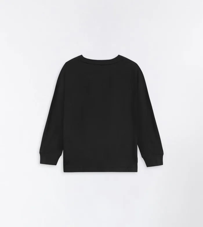 Zanerobe Kids Men Kids Box LS Tee Black