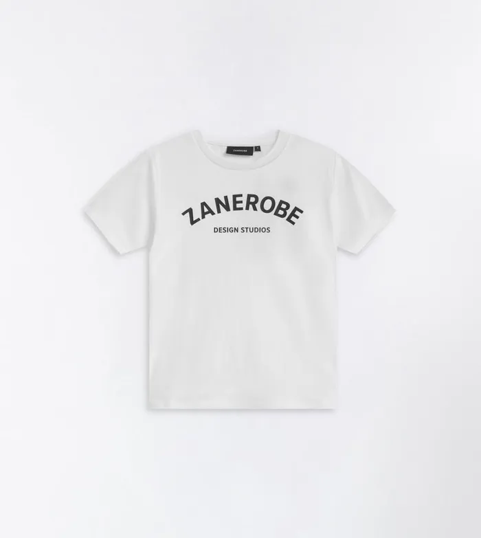 Zanerobe Kids Men Kids DS Box Tee White