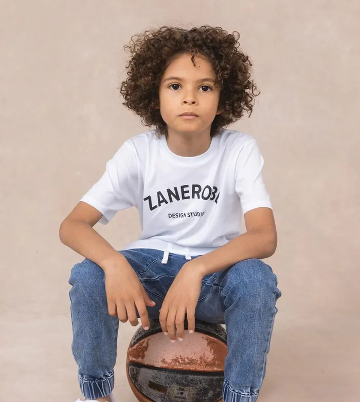Zanerobe Kids Men Kids DS Box Tee White