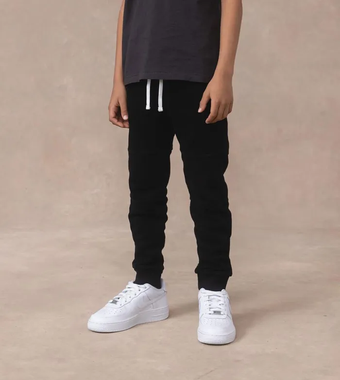 Zanerobe Kids Men Kids Smallshot Orgo Jogger Black