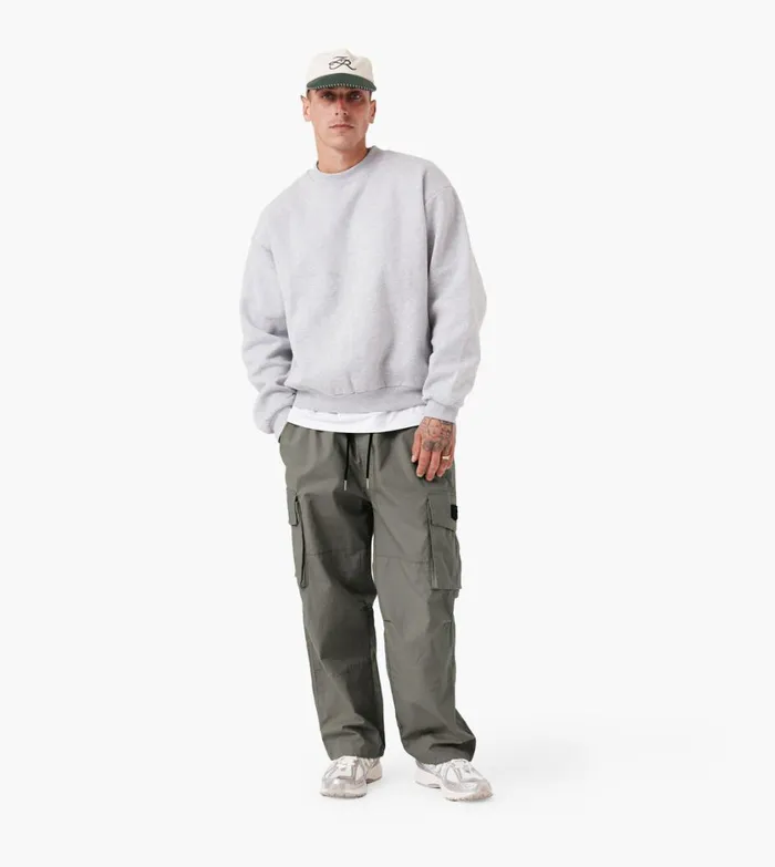 Zanerobe Pants Men Parachute Pant Olive