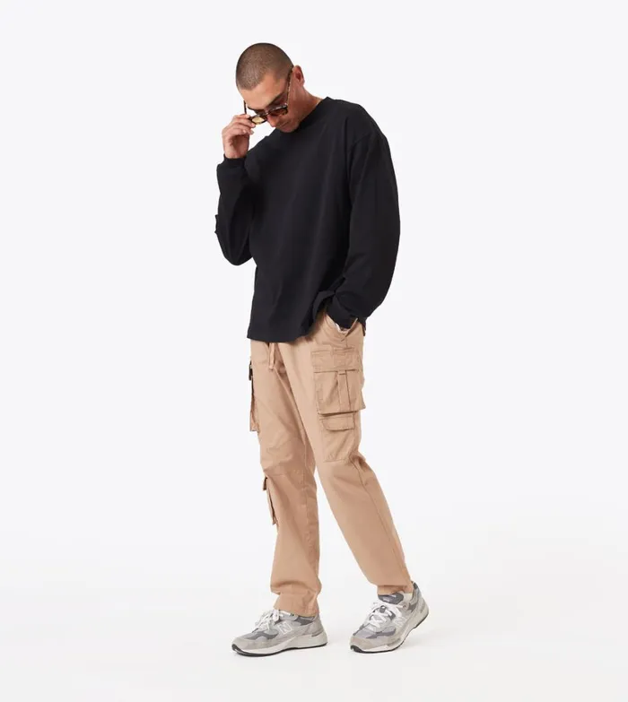 Zanerobe Pants Men Terrain Utility Pant Dk Tan
