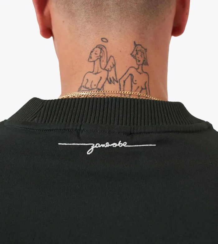 Zanerobe Tees and Tanks Men Lounge Tee Forest